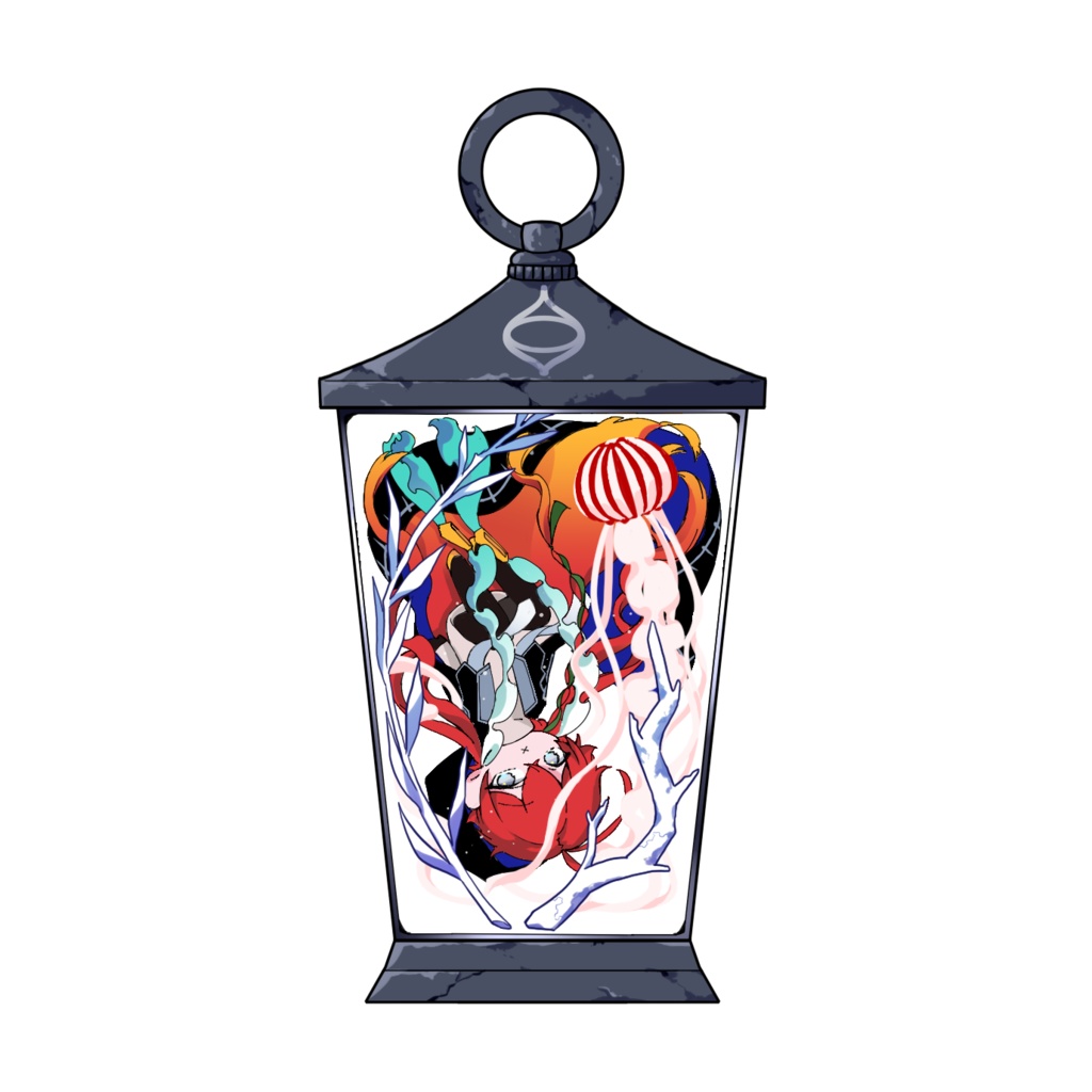 【PFAOS】カンテラ入りロシュニーヴ アクリルキーホルダー ※コーティングなし