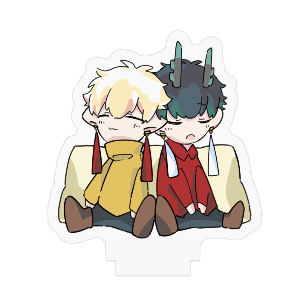 【PFLS】オド&ルペラ すやすやアクリルスタンド(背景なし)