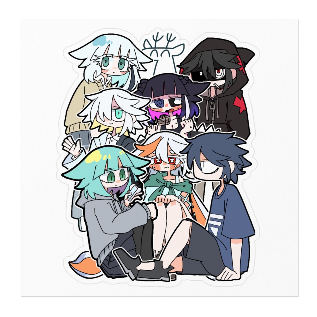 フジファミリークソデカステッカー!!!