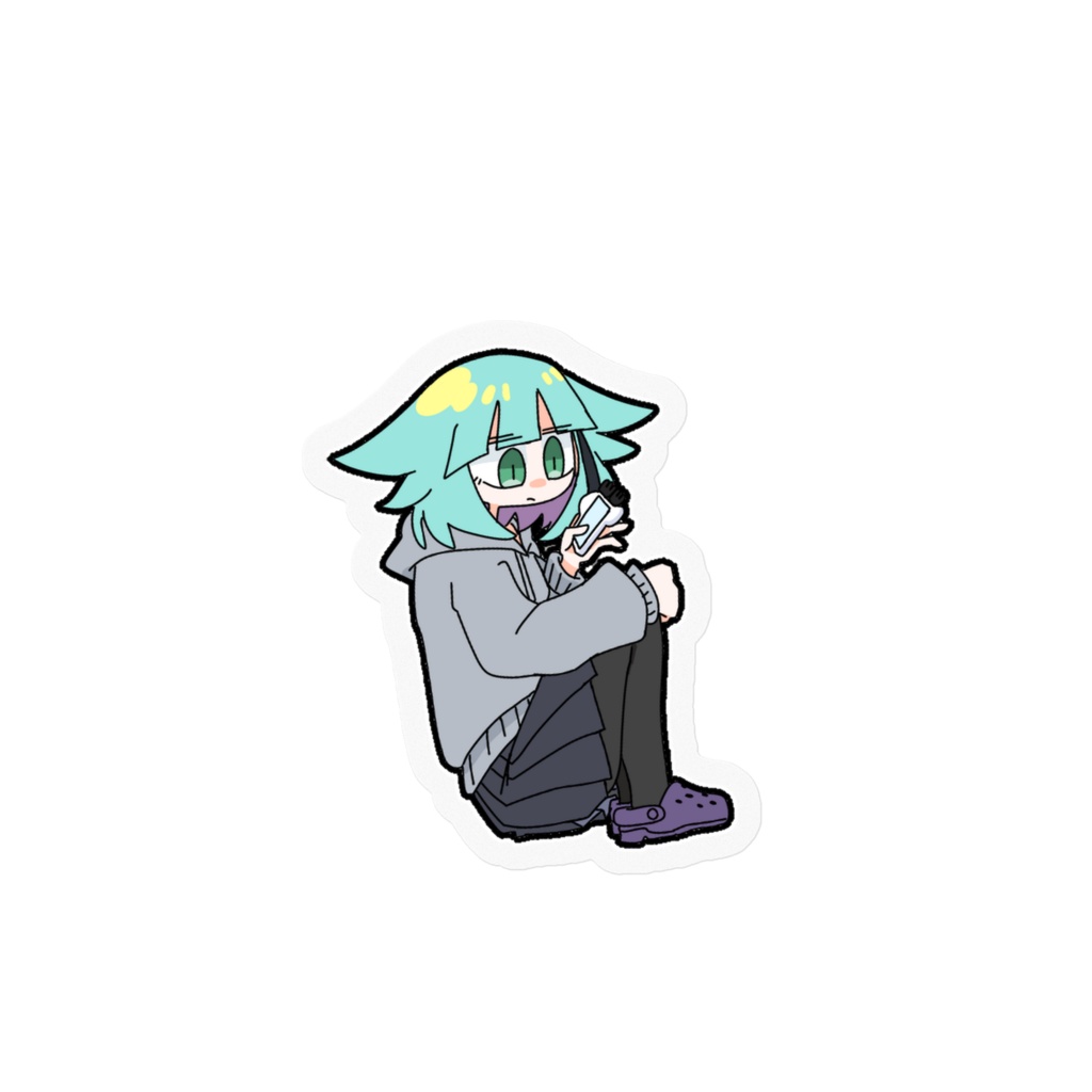 クソデカステッカー ぐらちゃん