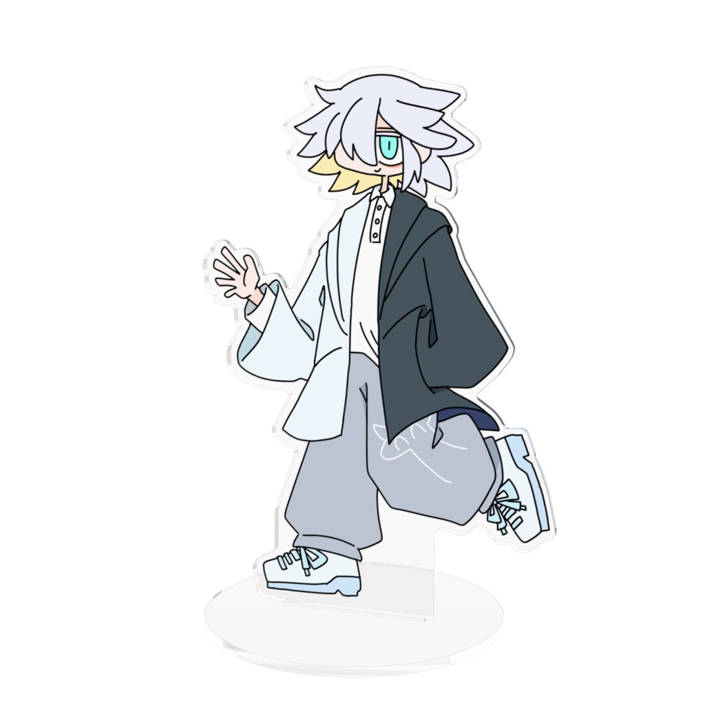 アクスタ白いふじくん(L)