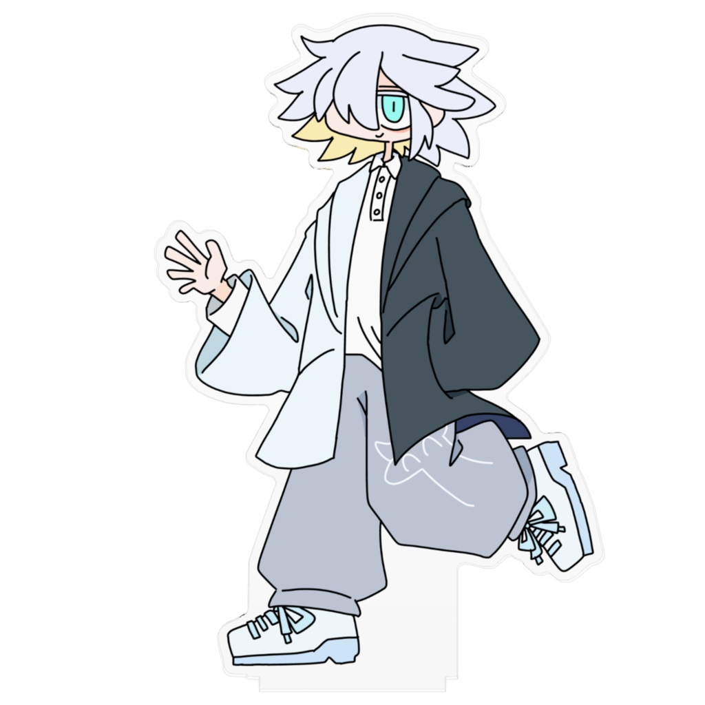 アクスタ白いふじくん(L)