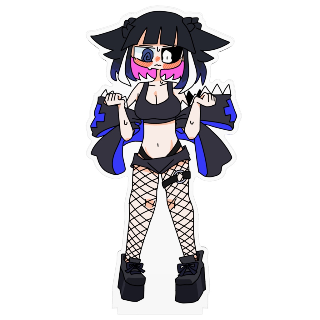 アクスタ黒いぐらちゃん(ジャンボ)