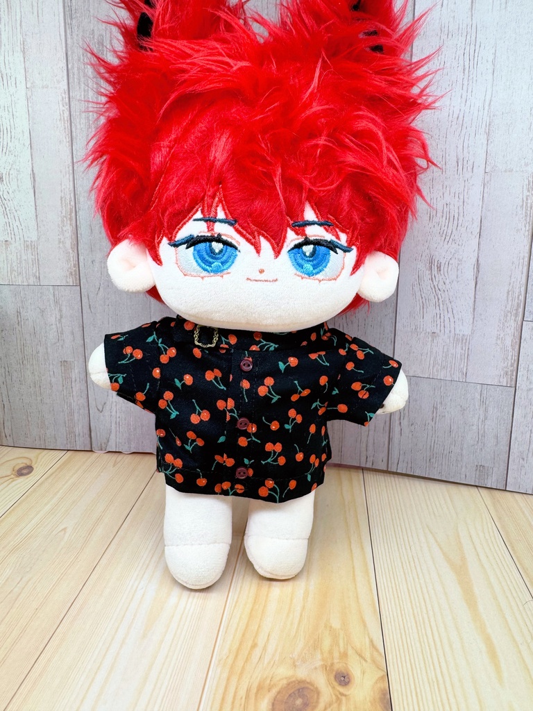 20cmぬいぐるみ用 柄シャツ