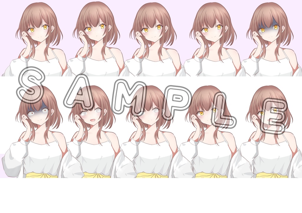 【全身】立ち絵素材_女性01