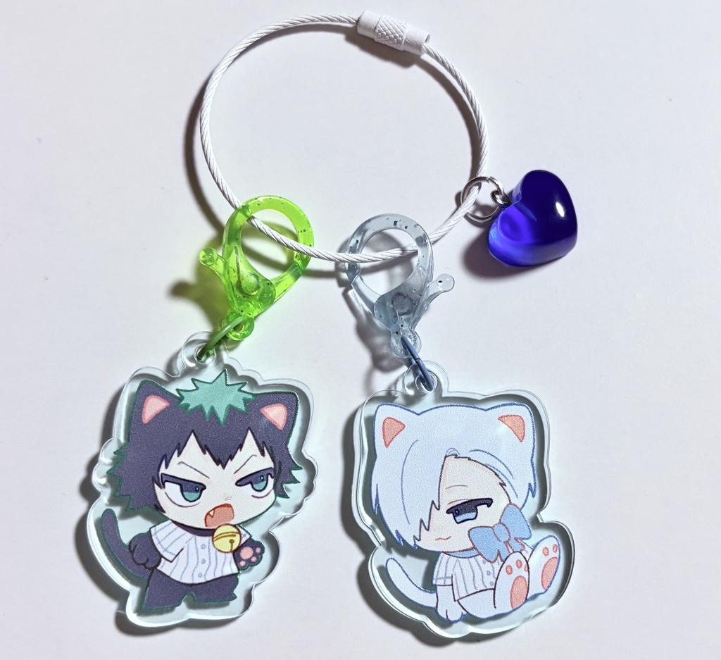 巻田&桐島アクリルチャーム
