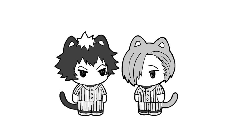 桐島&巻田アクリルキーホルダー