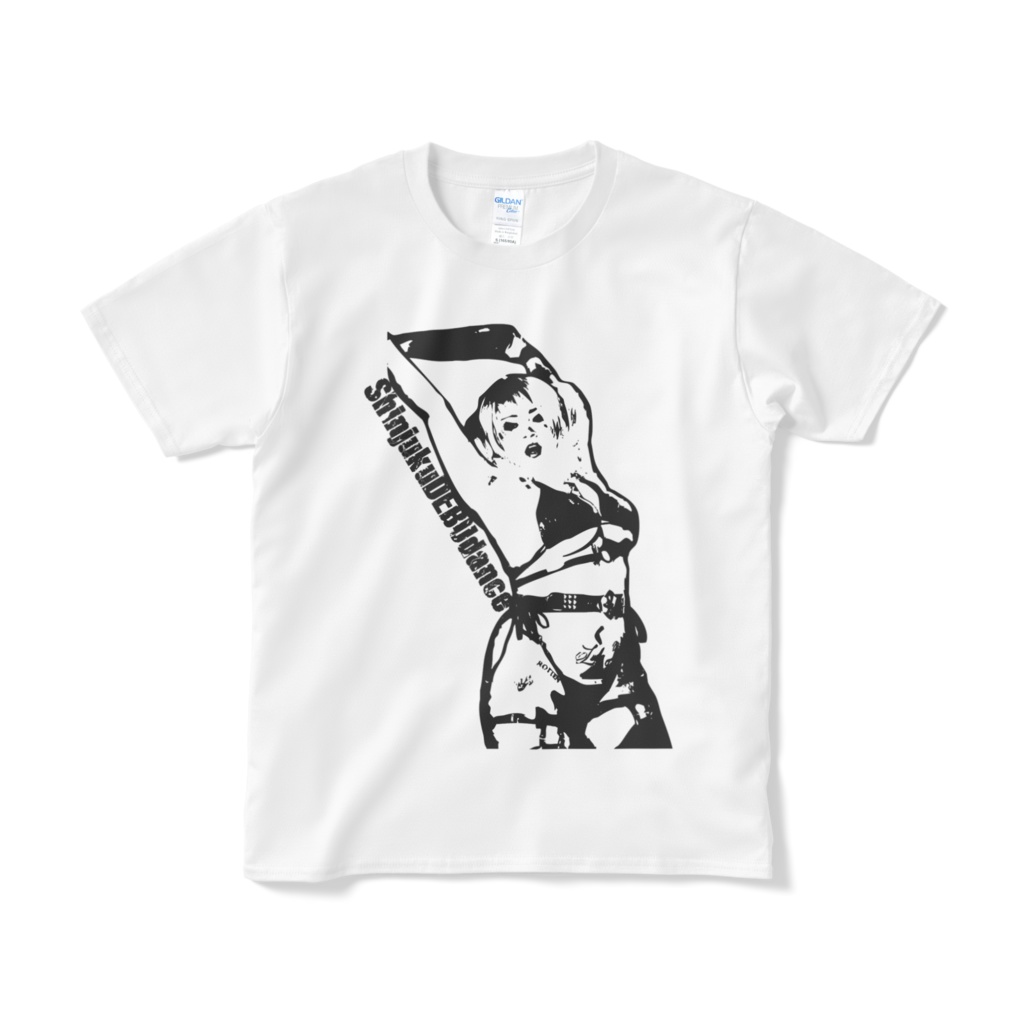 ゴーゴーガールTシャツ(三苫うみ) - debudance - BOOTH