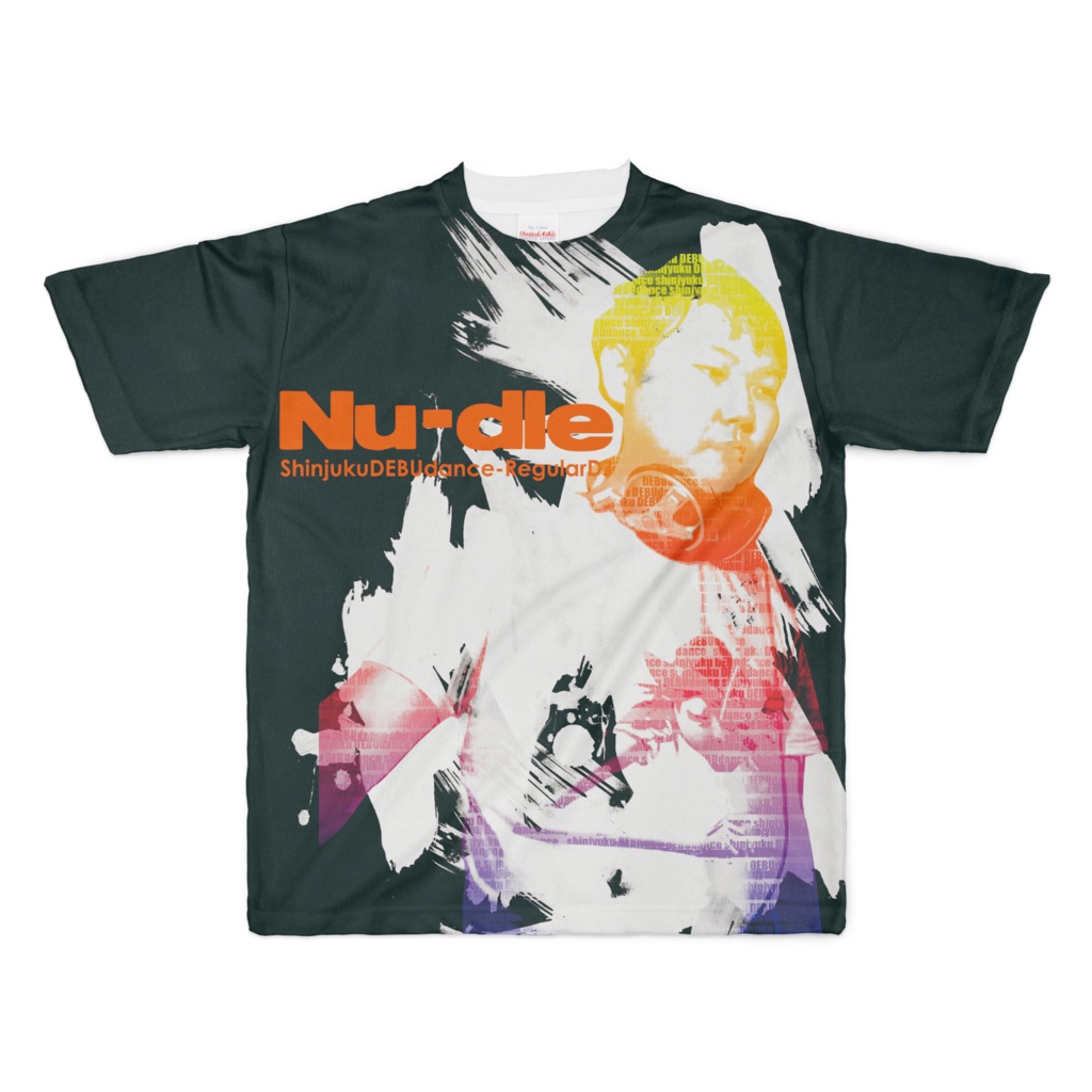 DJ Nu-dle Tシャツ ブラック
