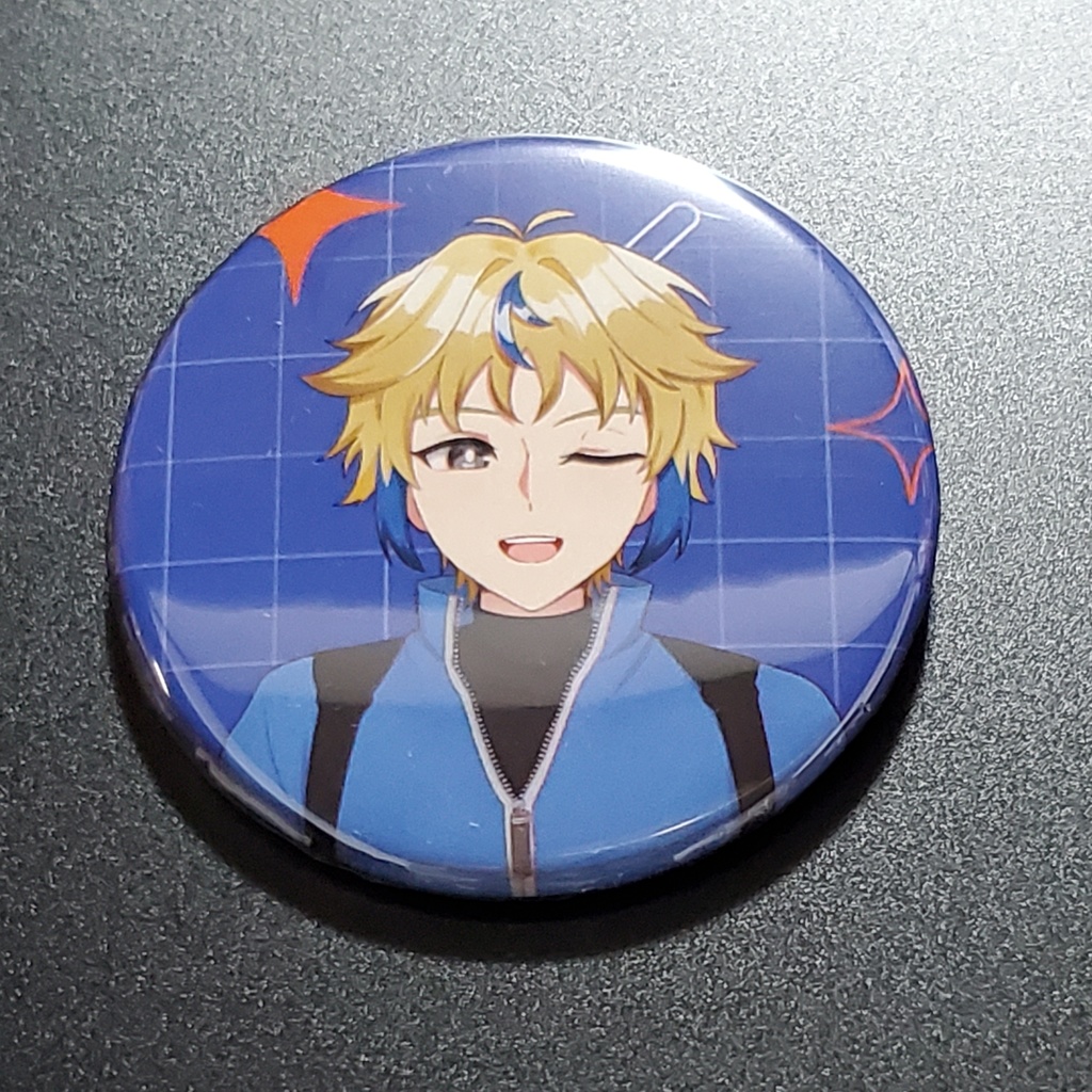 ガチャ当選者限定リアグ缶バッジ