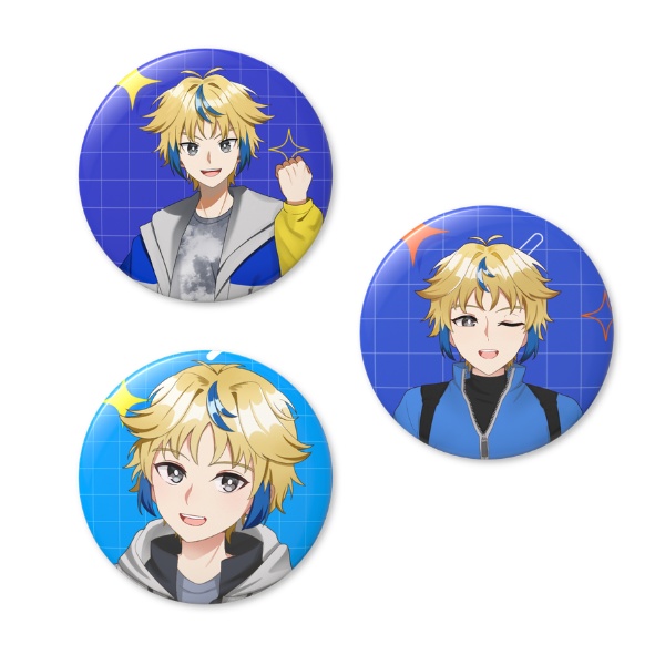 星3バッジ特典缶バッジセット