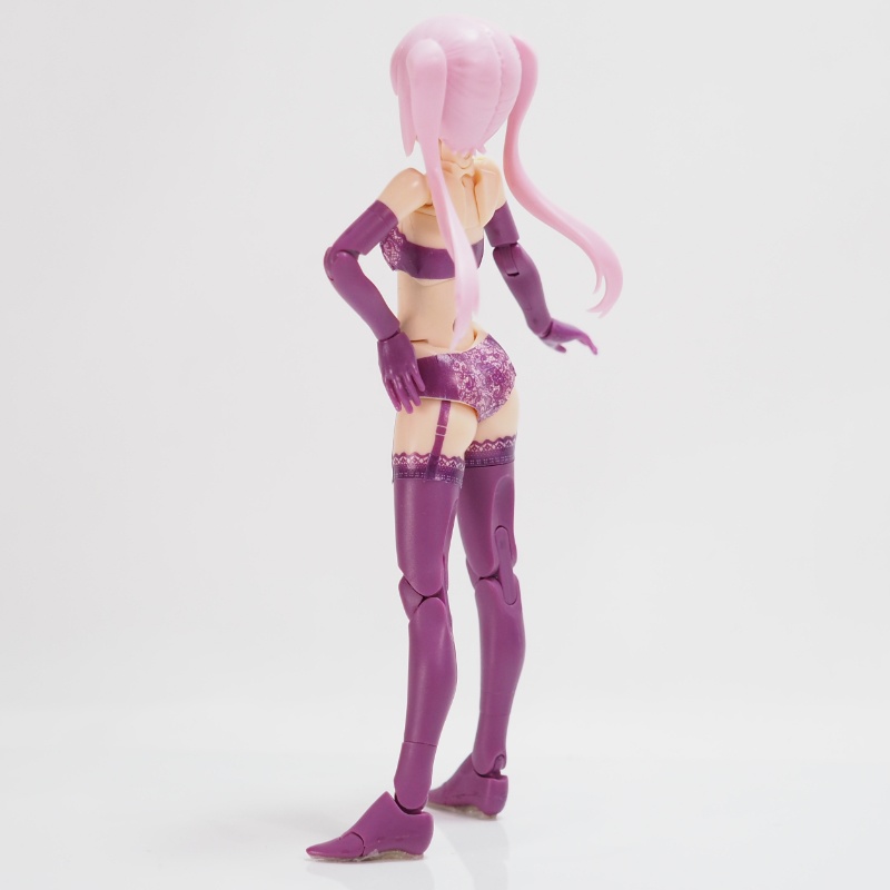 【廃盤】レースランジェリーパープル小悪魔セットRevB(HF-M-Z06B)