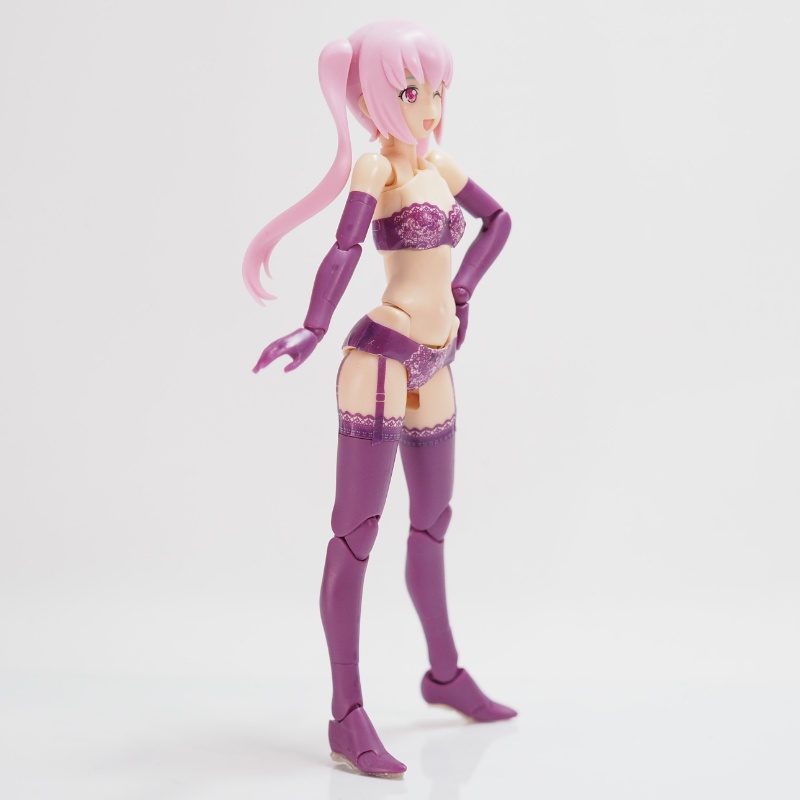 【廃盤】レースランジェリーパープル小悪魔セットRevB(HF-M-Z06B)