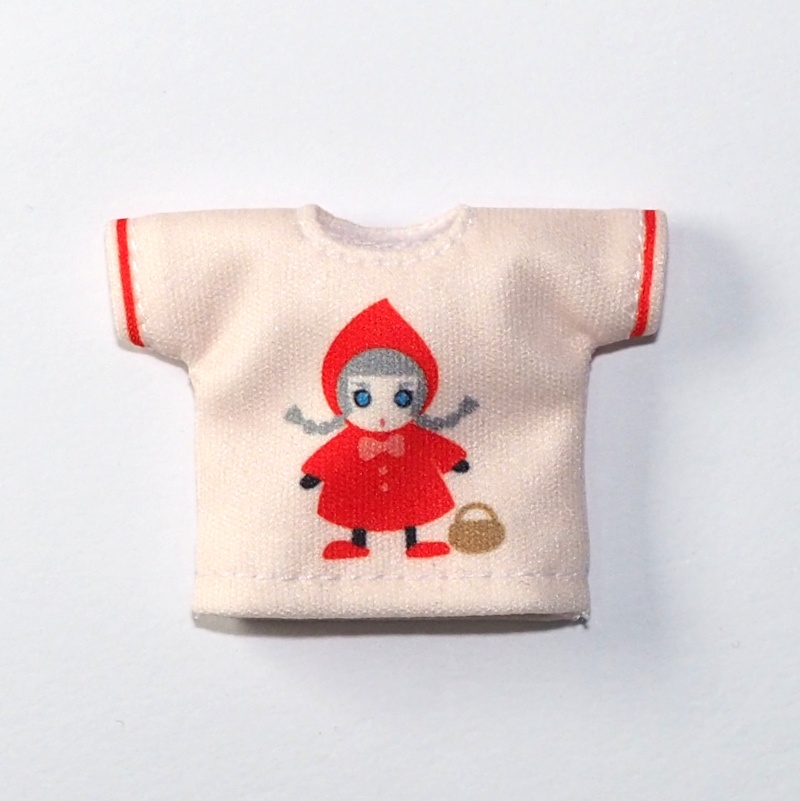 カジュアルTシャツ（赤ずきん・ピンク）