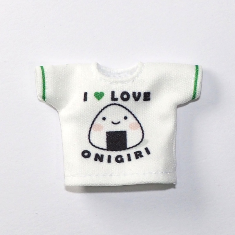 カジュアルTシャツ(おにぎり・ホワイト)