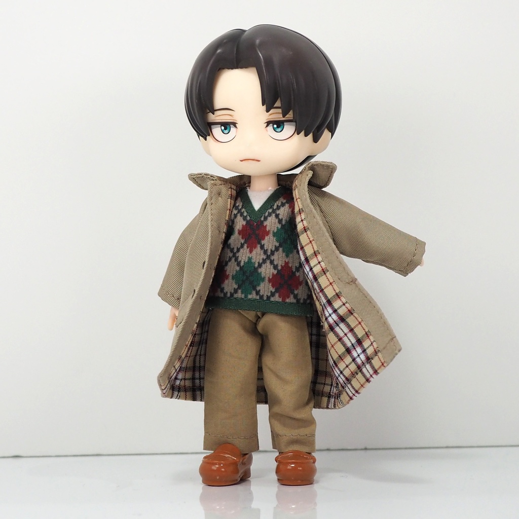 ステンカラーコート(ベージュ)