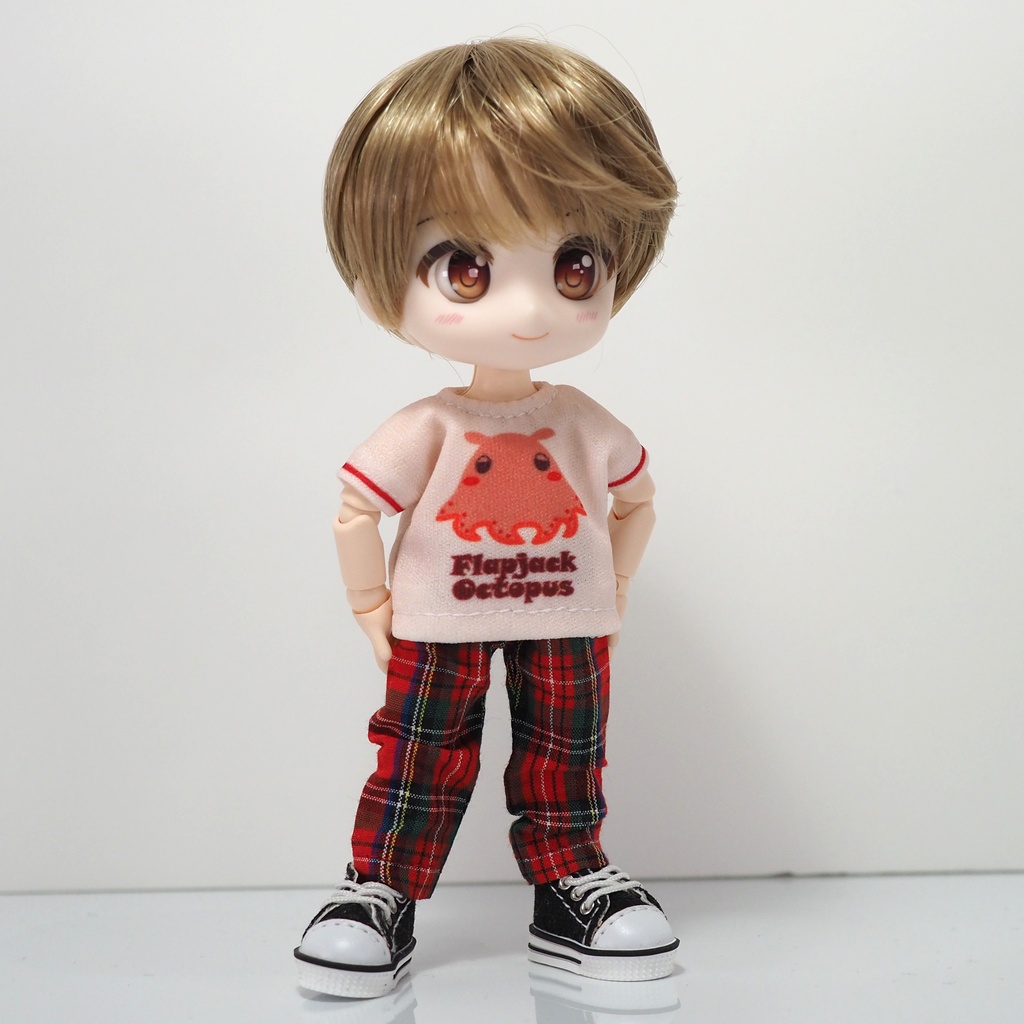 トラッドチェックパンツ(レッド)