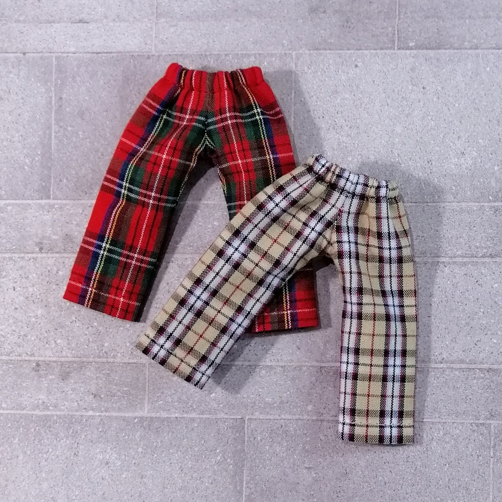 トラッドチェックパンツ(レッド)