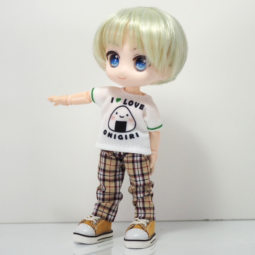 トラッドチェックパンツ(ベージュ)