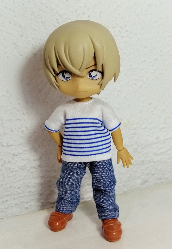 カジュアルTシャツ(ボーダー・ブルー)