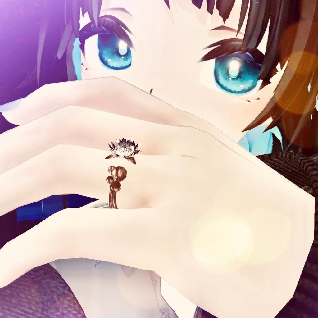 花ひらく指輪 Bloom Ring -WaterLily-