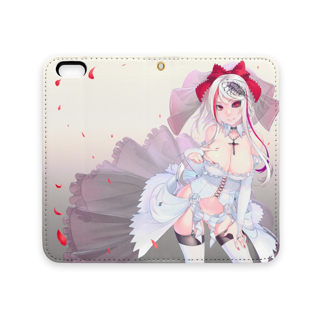 【シーエ・クロワ】手帳型iPhoneケース(ベルトなし)