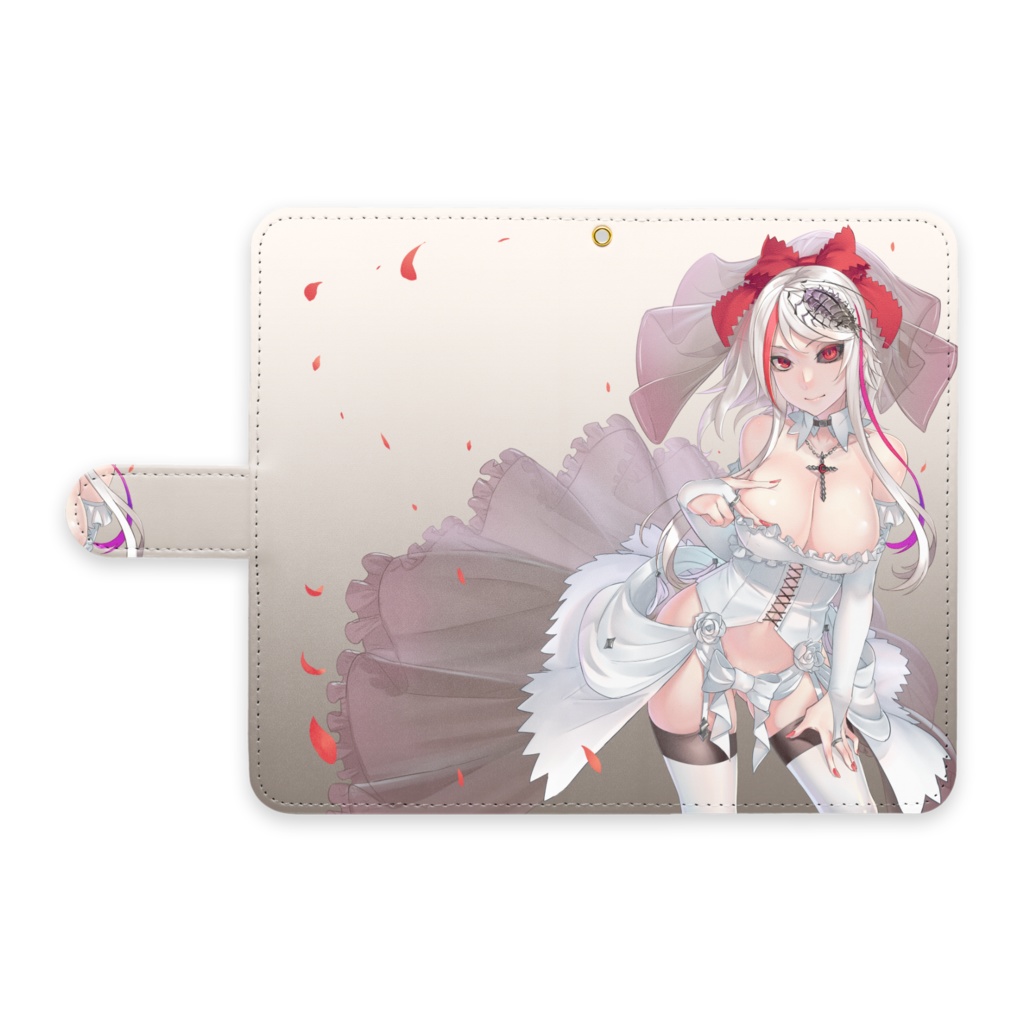 【シーエ・クロワ】手帳型Androidケース(ベルトあり)