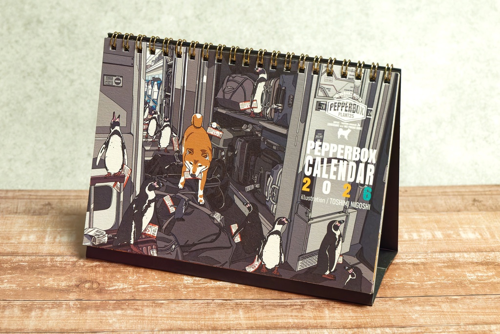 リングタイプ卓上カレンダー