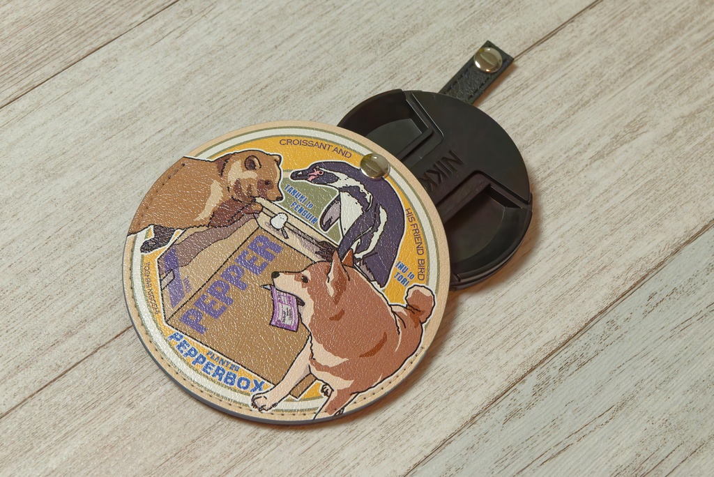 レンズキャップホルダー