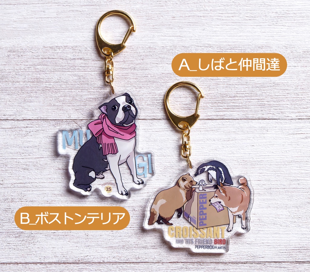 BIGアクリルキーホルダー