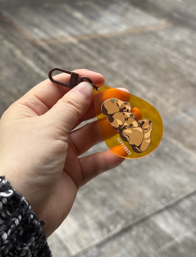 団子たぬキーチャーム