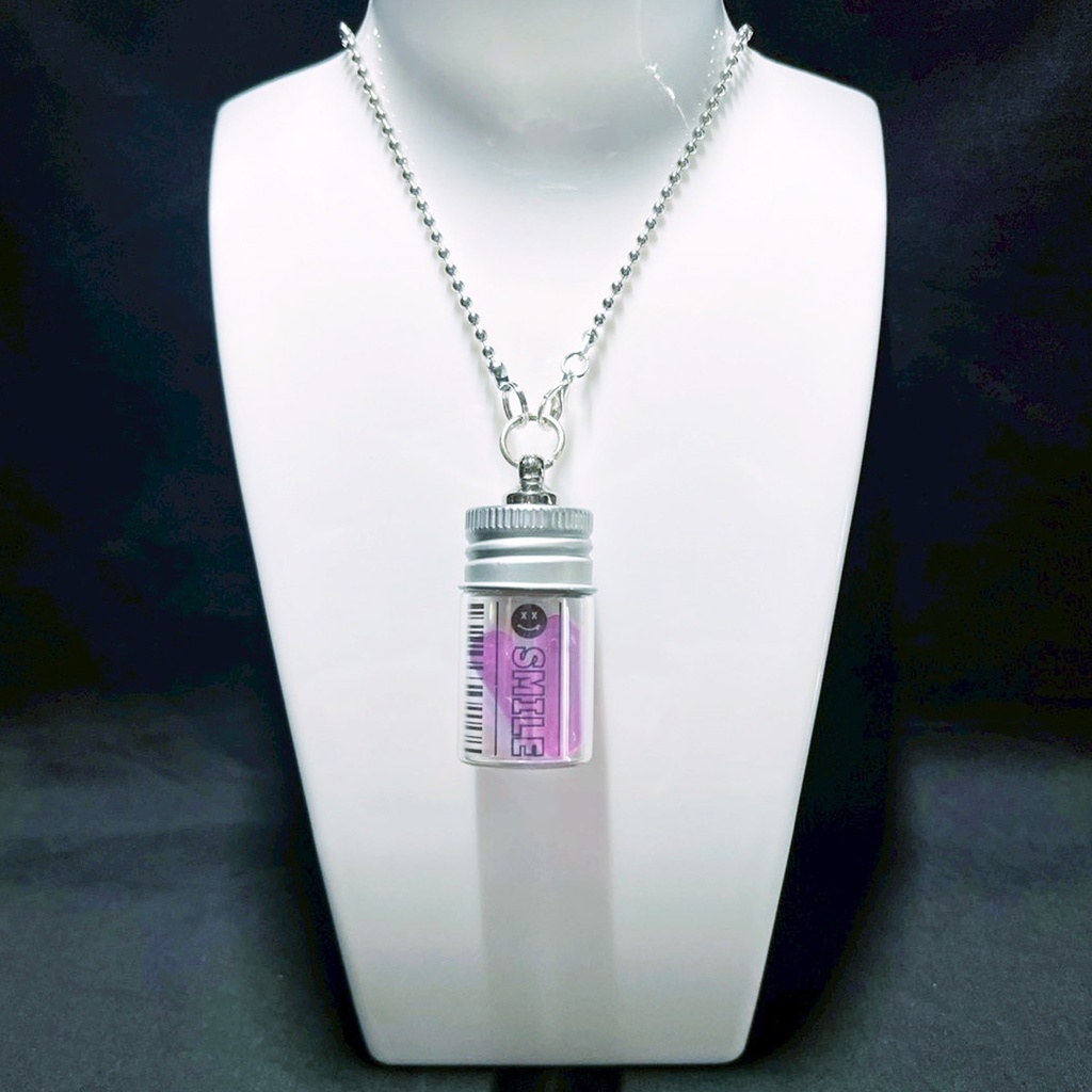 【数量限定 / 受注生産】錠剤ネックレス 大サイズ(SMILE)