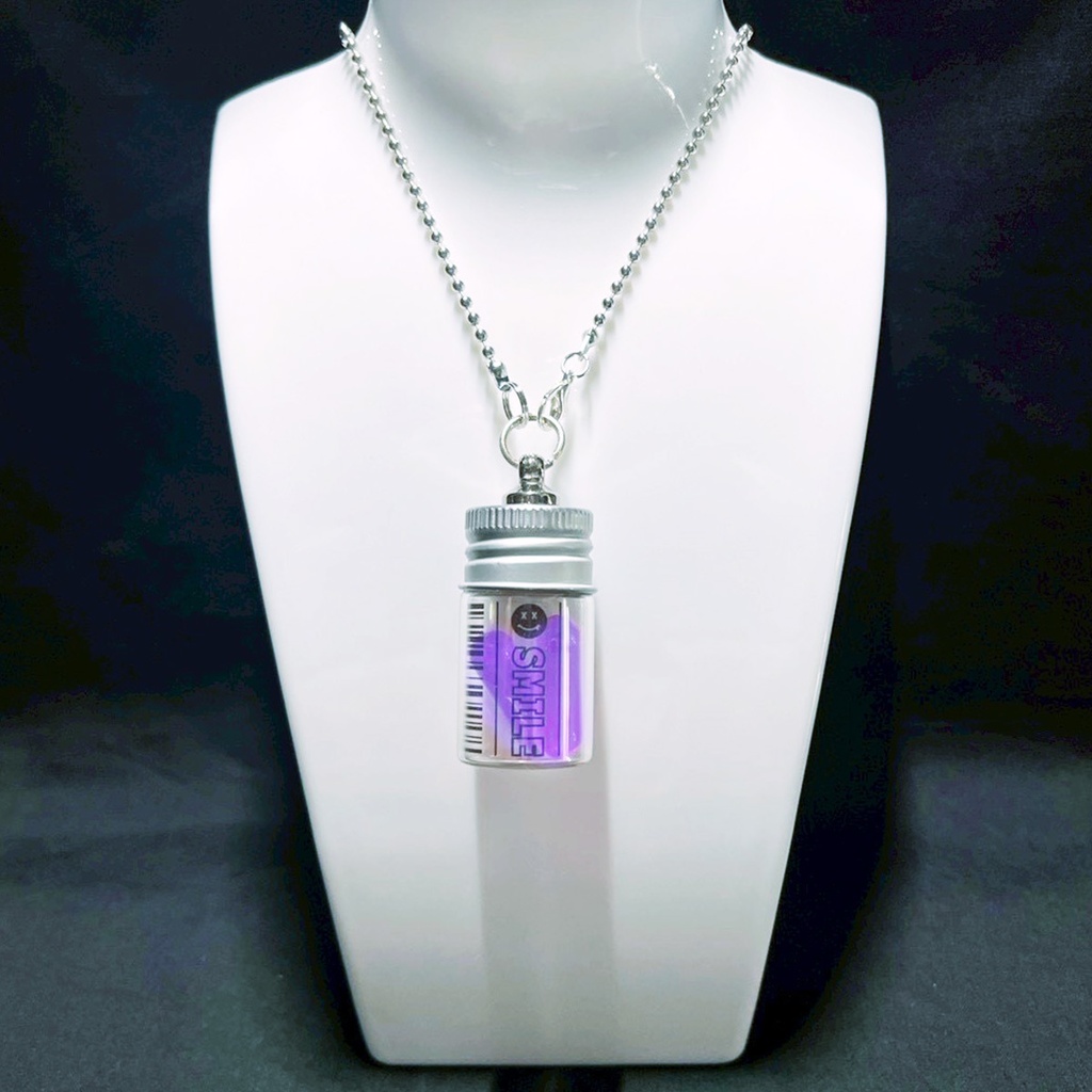 【数量限定 / 受注生産】錠剤ネックレス 大サイズ(SMILE)