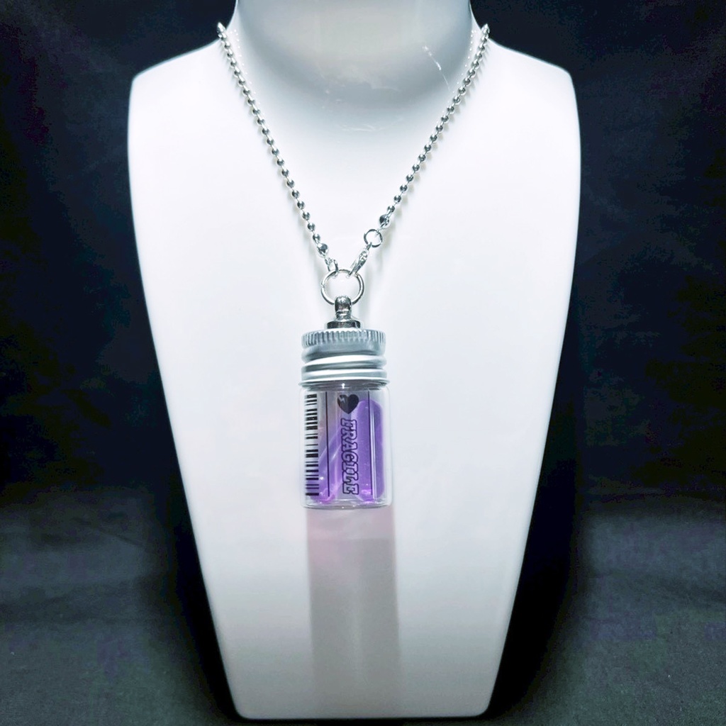 【数量限定 / 受注生産】錠剤ネックレス 大サイズ(FRAGILE)