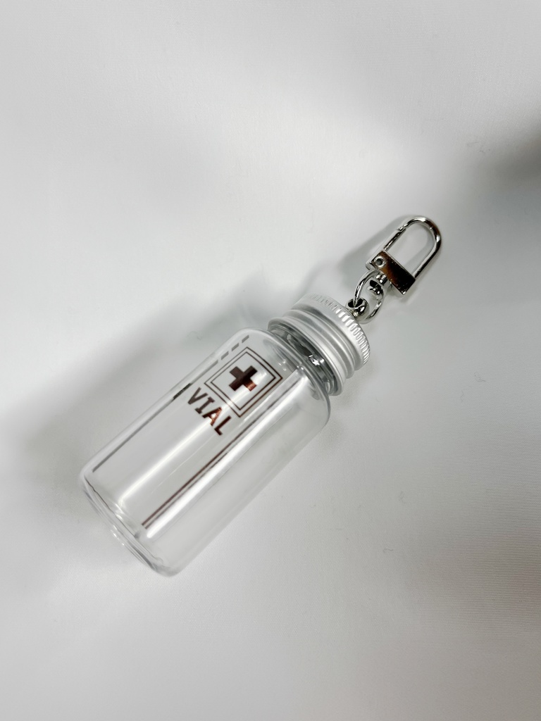 バイアル風ケース(小物、アクセサリー入れ)