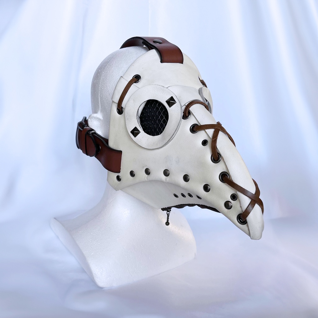 黙示の白ペストマスク