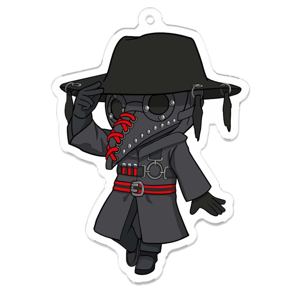 【奇想2400人フォロワー記念/受注生産】奇想 アクリルキーホルダー 1