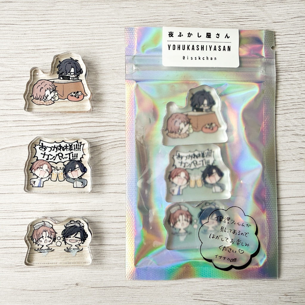 ちびゆたまさアクリルブロック