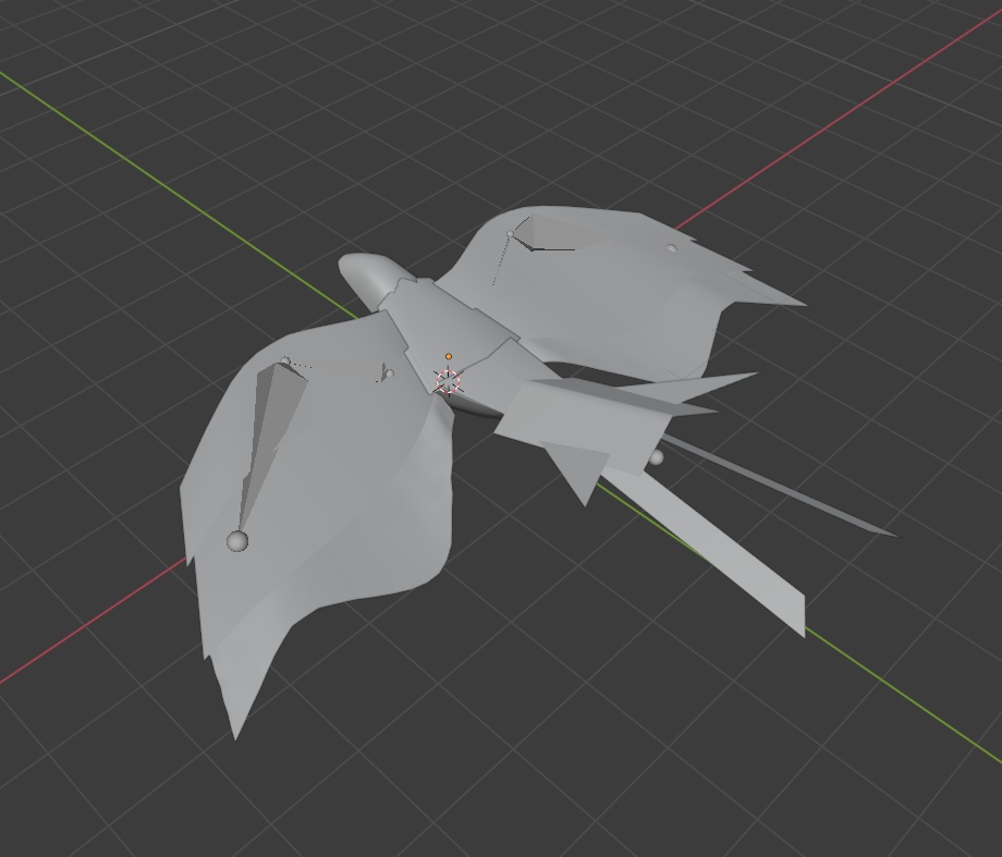 LaceBird【3Dモデル】
