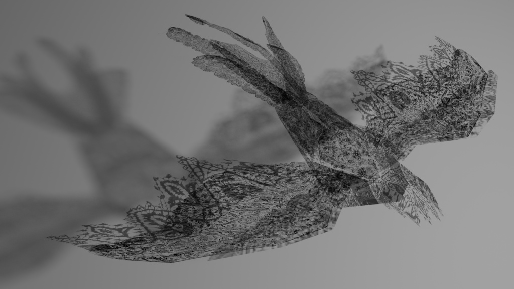 LaceBird【3Dモデル】