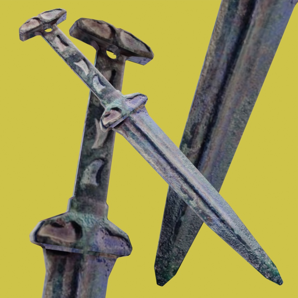 【３Dモデル】古代の剣