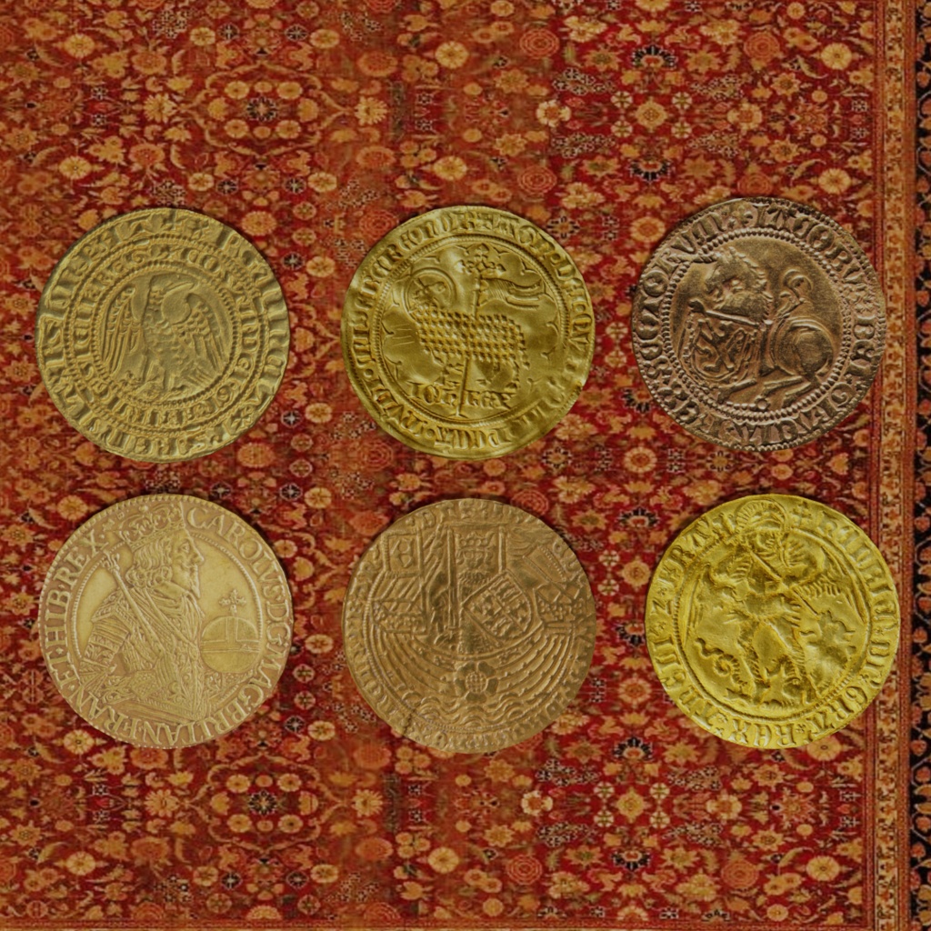 コインセットB【6枚】(王国イメージ)