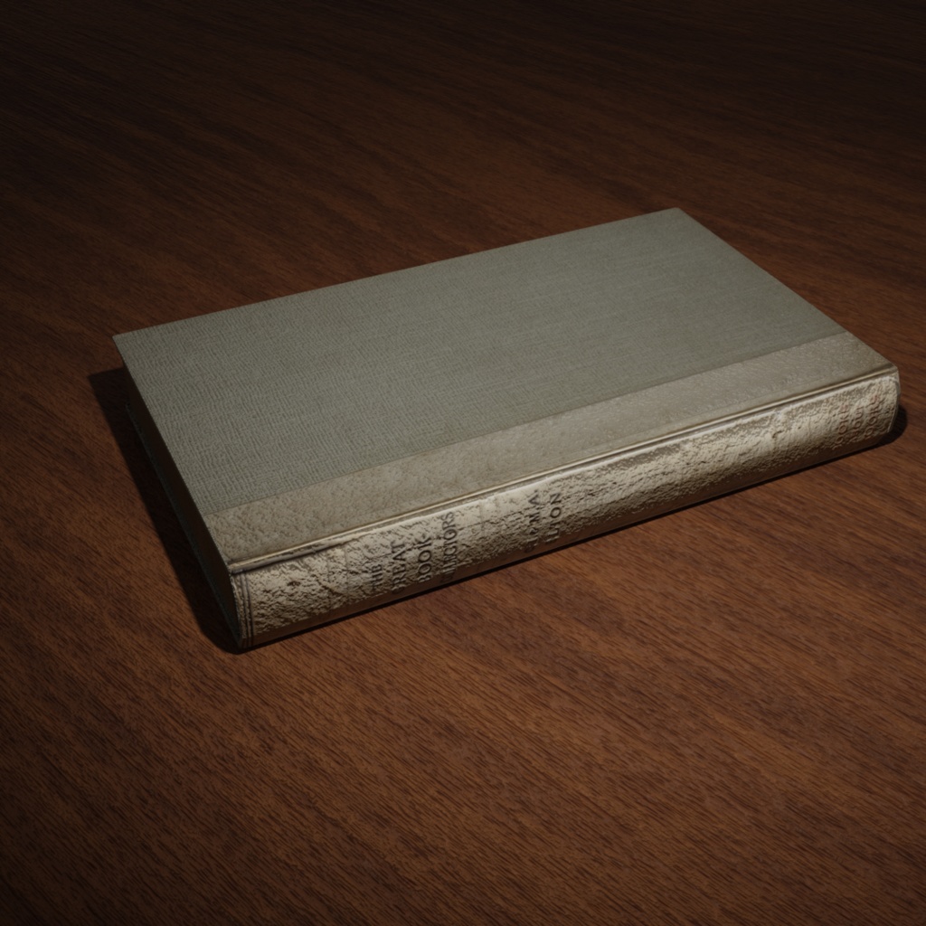 本 4種類 Bセット【3Dモデル】