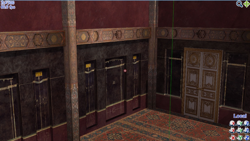 西洋の部屋B Ver 1.1【3Dモデルステージ】