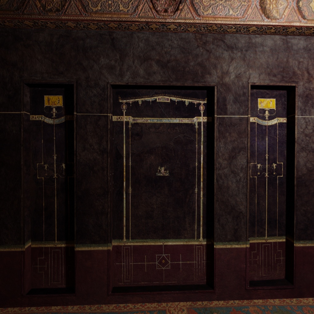 西洋の部屋B Ver 1.1【3Dモデルステージ】