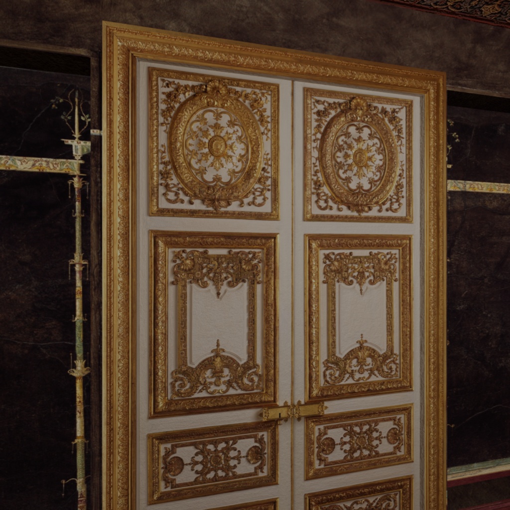 西洋の部屋B Ver 1.1【3Dモデルステージ】