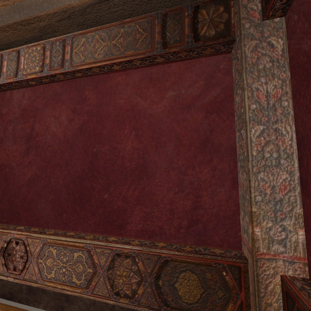 西洋の部屋B Ver 1.1【3Dモデルステージ】