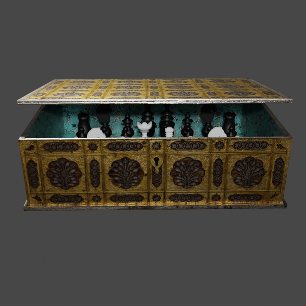「Chess」GameBox【3Dモデル】