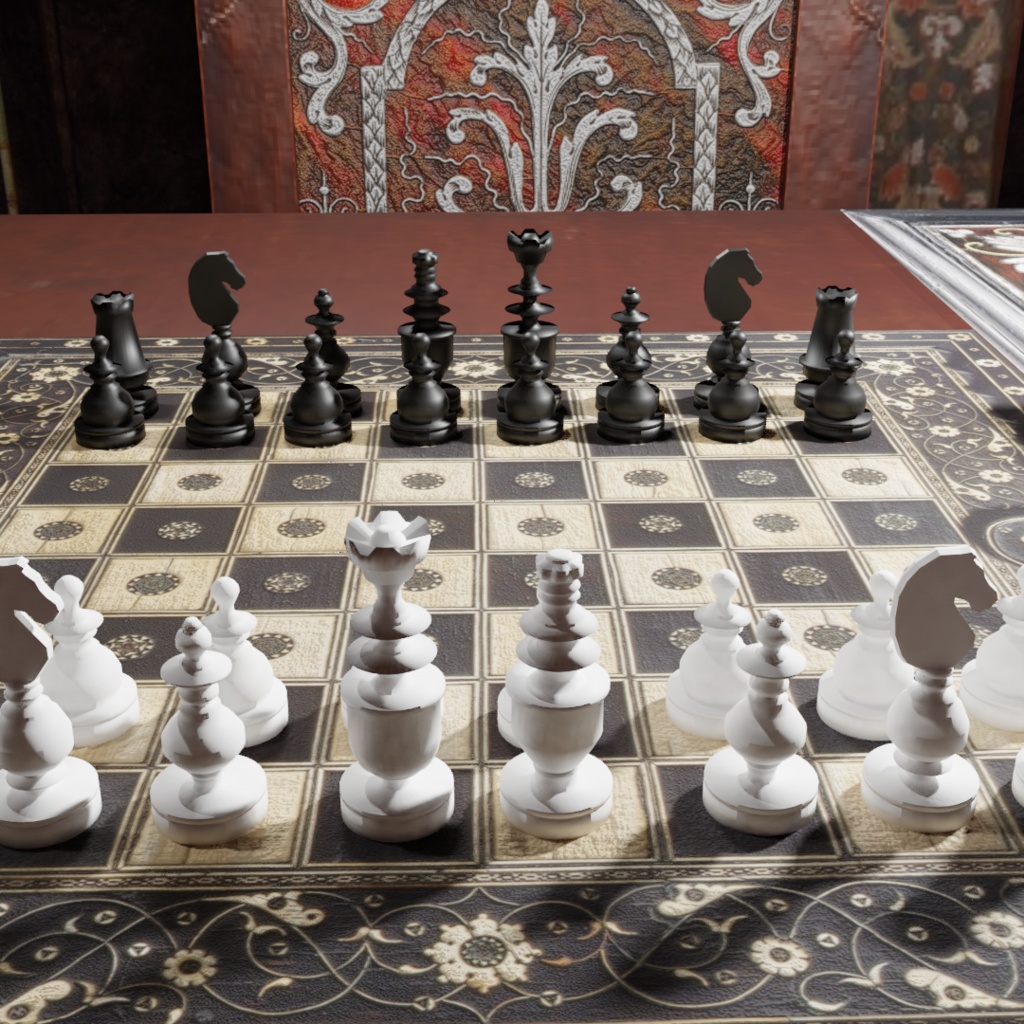 「Chess」GameBox【3Dモデル】