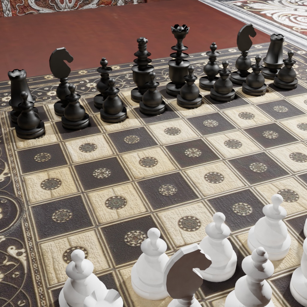「Chess」GameBox【3Dモデル】